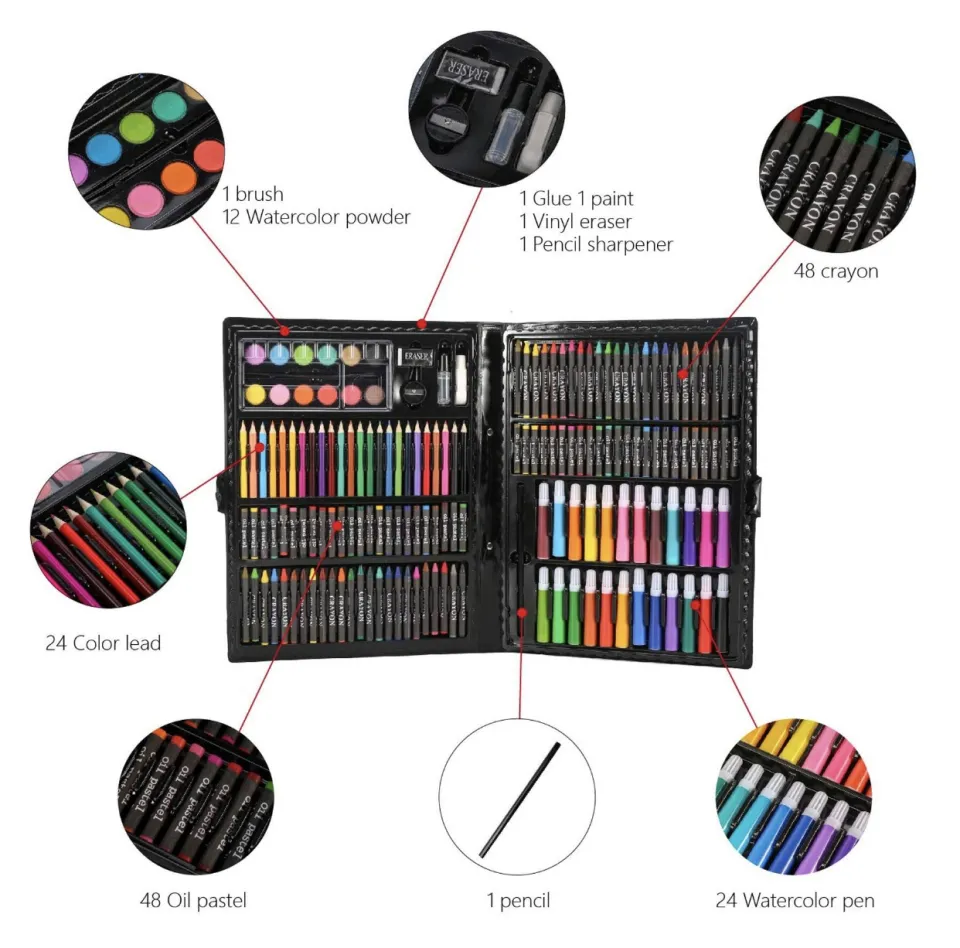 Mega ART Coloring Set Painting set Color Set Water Color Pen