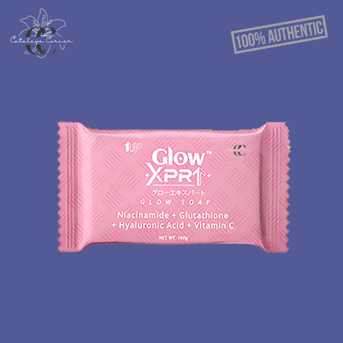 1UP TIME Glow Xpert Soap Niacinamide Glutathione Hyaluronic Acid Vit C ...