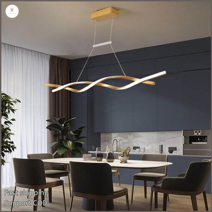 【MG】Modern Dining Chandelier Counter Ceiling Light Living Room Hanging ...