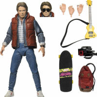 7-inch Delicate Collectible Action Figure Back To The Future Martin Guitar Doll Toy Great Gift Home Party Decoration With Accessory