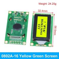 จอสีเขียวโมดูล Lcd สีฟ้าสำหรับ Arduino 0802 1602 2004 12864 Lcd ตัวอักษร Uno R3แสดง Mega2560 Pcf8574t อินเตอร์เฟซ I2c Iic