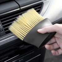 【CW】 Plastic Car Brush Cleaning Tool Auto Air Conditioner Vent Blinds Soft Nylon Auto Detailing Dust Keyboard Cleaning Cleaner Brush