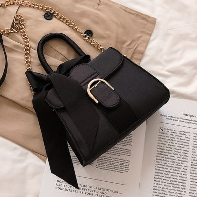Luxury Brand Tote Crossbody Bags Women 2021 High Quality PU Leather Female Designer Handbag Ladies Hand Scarves Bow Shoulder Bag