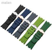 สำหรับ☈❇ไบต์เหมาะสำหรับสายนาฬิกาข้อมือยาง AP Abby 15703ชุดไม้โอ๊คนอกชายฝั่ง28mm26400 2640อุปกรณ์เสริม