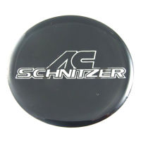 ราคาต่อ 2 ดวง สติกเกอร์ AC SCHNIZER ดำ สติกเกอร์เรซิน sticker rasin ขนาด 54 มิล