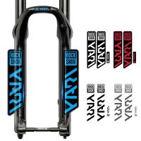 2022 2ชิ้น/เซ็ต Rockshox YARI ตะเกียบหน้ารถจักรยานเสือภูเขา Decals จักรยาน Stiker Fork ด้านหน้าอุปกรณ์จักรยาน