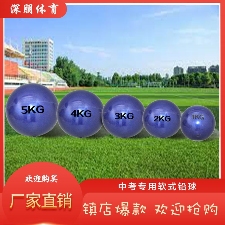 Senior high school entrance examination training inflatable solid ball