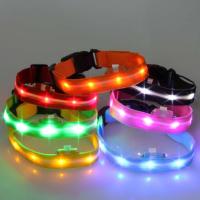 Free Shipping Dog Products Anti-Missing Led Bulb Collar Goods