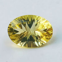 20 Carat Top Quality Flawless Oval Lemon Quartz/Loose Lemon Quartz Big Gemstone/Loose semiprecious Colored Gemstone