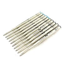 MB Refill 10pcs o.7mm Bule Black Colour For Ballpoint Pen Pens