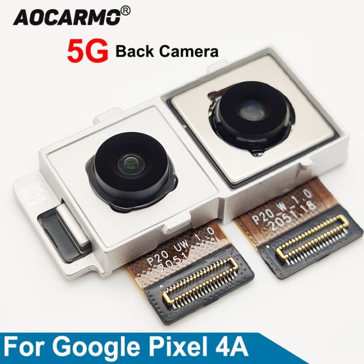 good-quality-nang20403736363-aocarmo-กล้องหลังสำหรับ-google-pixel-4a-4g-5g-ชิ้นส่วนอะไหล่สายเคเบิลงอได้โมดูลกล้องมองหลังขนาดใหญ่