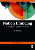 หนังสืออังกฤษใหม่ Nation Branding : Concepts, Issues, Practice (3RD) [Paperback]