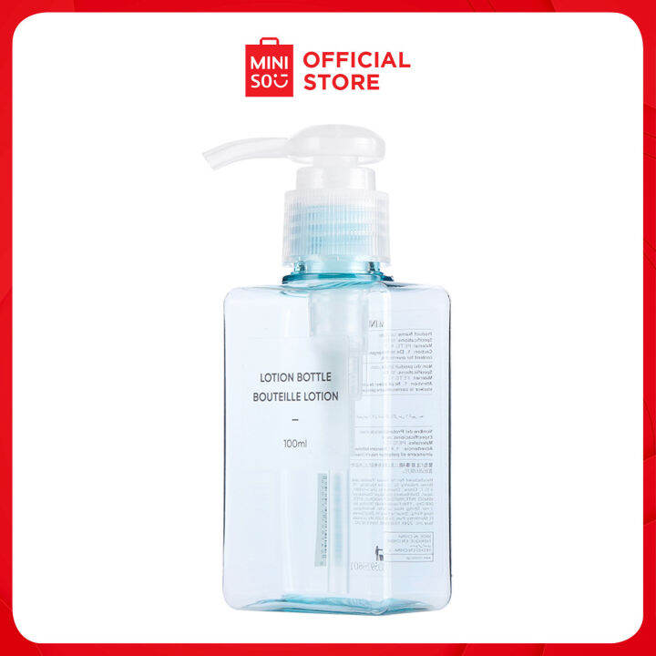MINISO Lotion Bottle 100ml Blue Lazada PH