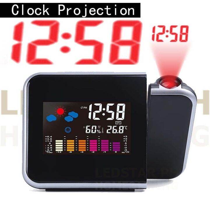 Projector Projection Weather Station Calendar Alarm Clock Lazada PH