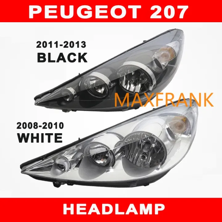 FOR PEUGEOT 207 HEADLAMP HEADLIGHT LENS HEAD LAMP FRONT LIGHT | Lazada PH