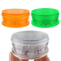 【Coral】?【HOT SALE】?? ที่บด เครื่องบดสมุนไพร 420 Science Random Color 63mm Spice Crusher Plastic Herb Grinder With Storage Part