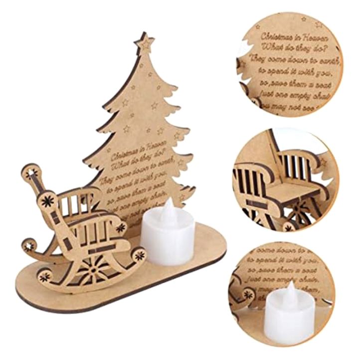 candle-light-table-candles-wood-rocking-chair-tablescape-decor-christmas-blocks-decor-christmas-wooden-centerpiece-signs