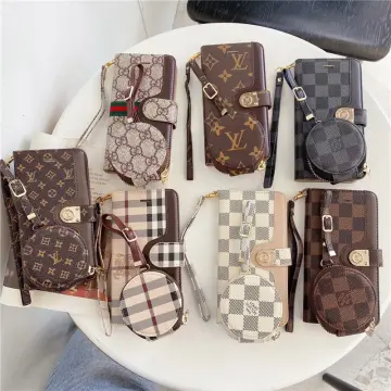 Louis Vuitton Brown Monogram Thin Leather Case for Samsung Galaxy S22 Ultra  S21 Plus S20 Ultra Note 10 Plus Note 20 Ultra - Louis Vuitton Case