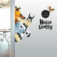 【CW】 cartoon family wall stickers kid room decoration livingroom wallpaper baby home pegatinas chambre bebe adesivi murali