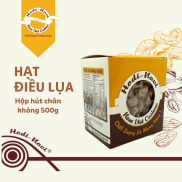 Hạt điều lụa rang muối Hộp HCK 500G HODINAVI giòn, chín sâu