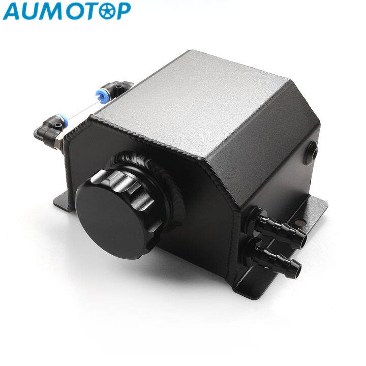 1L Aluminum Car Coolant Overflow Expansion Tanks Oil Catch Can