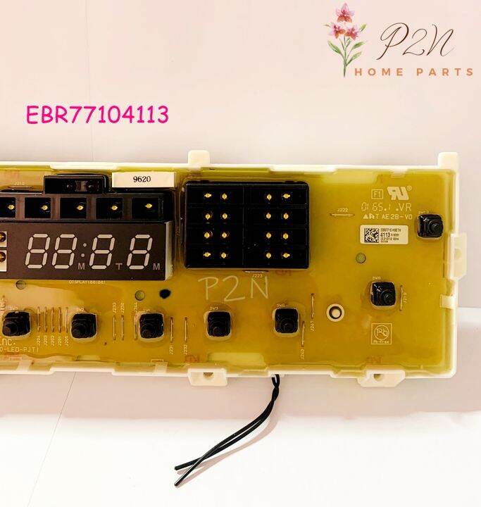 ebr77104113-แผงวงจรเครื่องซักผ้าแอลจี-lg-เมนบอร์ดเครื่องซักผ้า-แผงปุ่มกด-ออกใบกำกับภาษีได้