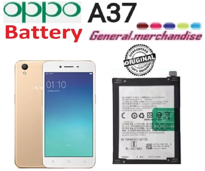Oppo A37 Battery Model BLP615 2550mAh Replacement 100 Original