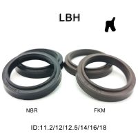 ♤❀ LBH Hydraulic Dust Seal Piston Rod Dust Ring Cylinder Dust-Proof Wiper Seal 11.2x19.2/12x20/12.5x20.5/14x22/16x24/18x26x4.5/6mm