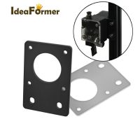 1PC 3D Printer Nema 17 42 Stepper Motor Mounting Plate Fixed Plate Bracket for 2020 2040 Aluminum Profiles Hand Tool Parts Accessories