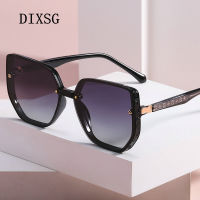 New fashion cat eye polarized womans sunglasses metal big frame trendy wear driving party UV400 glasses oculos de sol feminio