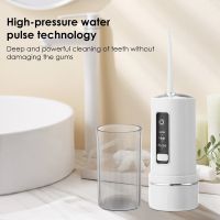 Hailicare Electric Tooth Cleaner Portable Mouth Washing Machine Household Dental Water Jet Oral Irrigator 230ML Teeth Flusher