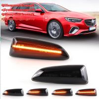 สัญญาณไฟเลี้ยวเครื่องหมายไฟ LED ด้านข้างกะพริบต่อเนื่องสำหรับ Opel Astra J K Zafira C Insignia B Grandland X (10)