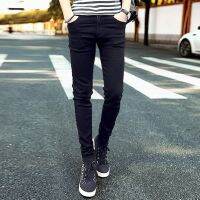 CODaith62sfe 2021 Seluar Jeans Hitam Lelaki Slim Slim Jeans Musim Luruh Lelaki Celana Denim Korea Seluar Tren 男士牛仔裤