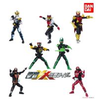 SHODO-XX Double Cross Kamen Rider 3 Bandai Action Figure OOO Kiva Ghost Ixa Masked Rider Sho-do