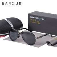 BARCUR Men Sunglasses Pilot Polarized Sun glasses Male Women accessories Driving Oculos Gafas De Sol