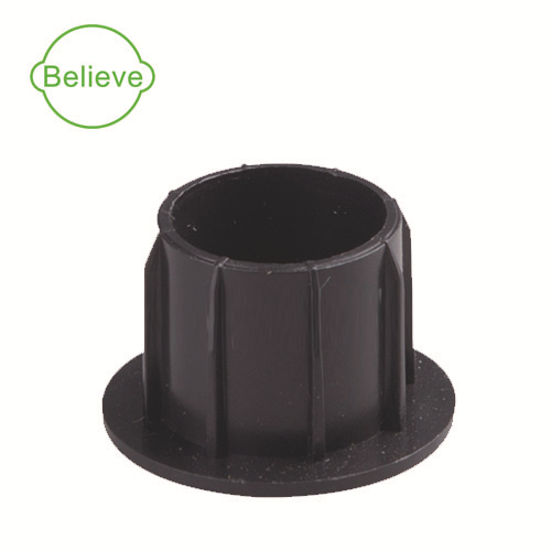 10x Black Plastic Blanking End Caps Cap Insert Plugs Bung For Round Pipe Tube LM 