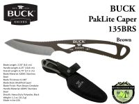 BUCK PakLite Caper 135BRS Brown#สีน้ำตาลมีกระเป๋า