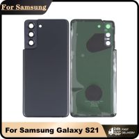 สำหรับ Samsung Galaxy S21 5G G990 G990F SM-G991 ฝาหลังแบตเตอรี่ด้านหลังพร้อมเลนส์กล้องสำหรับ SAMSUNG s21-DDDH MALL