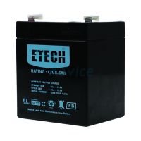 (promotion++) Battery 5.5Ah 12V ETECH สุดคุ้มม อะไหล่ แต่ง มอเตอร์ไซค์ อุปกรณ์ แต่ง รถ มอเตอร์ไซค์ อะไหล่ รถ มอ ไซ ค์ อะไหล่ จักรยานยนต์