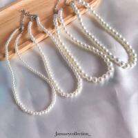 pure pearl choker ? สร้อยมุกกำลังมาแรง มีหลายขนาดค่ะ ครบทุกไซส์