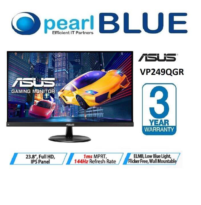 ASUS VP249QGR Gaming Monitor – 23.8 inch, Full HD, IPS, Frameless, 1ms ...