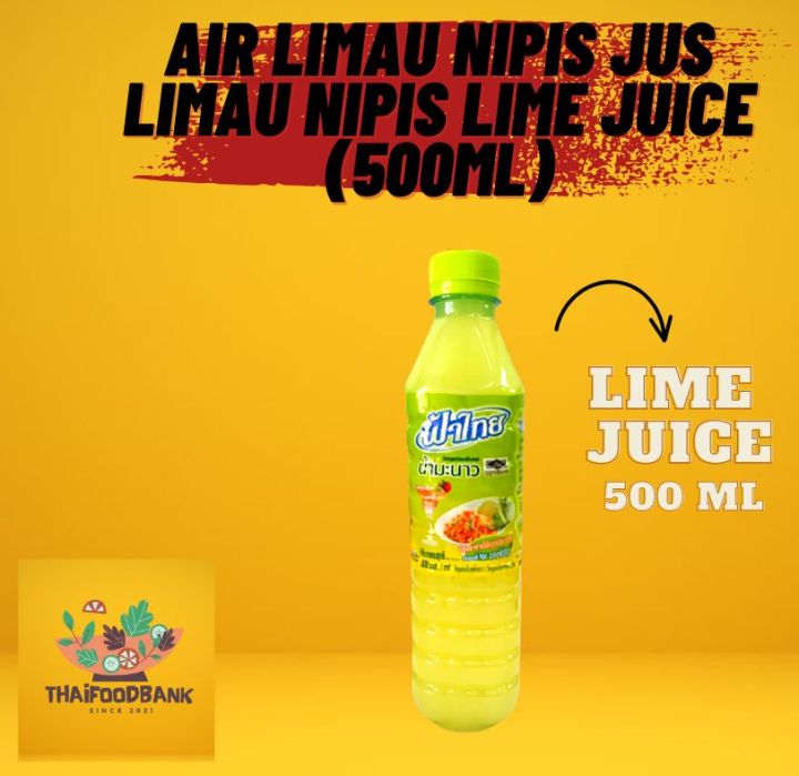 Air Limau Nipis Jus Limau Nipis Lime Juice (300ml,500ml,700ml) | Lazada