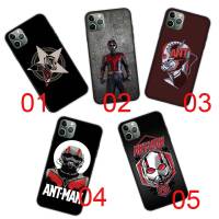 DB-443 ANT-MAN Black ซิลิโคน เคสโทรศัพท์ ปก หรับ Samsung Galaxy S21 FE S22 G60 G9 Moto G10 S20 Ultra E32 G50 G30 G60S G20 S23 G40 Lite Power Plus Play