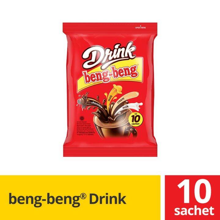 BENG-BENG CHOCOLATE DRINK 30g isi 10 pcs | Lazada Indonesia