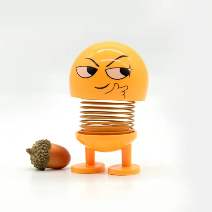 [Ready Stock] Shake Head Toys Car Ornaments Dolls Cute Cartoon Funny