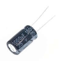 Electrolytic Capacitor 25V 10uF 22uF 33uF 47uF 100uF 220uF 330uF 470uF 680uF 1000uF 1500uF 2200uF 25WV Electrical Circuitry Parts