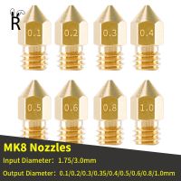 【CC】▫✷✗  Printer Accessories MK8 Nozzle 0.1mm-1.0mm 1.75/3.0MM Supplies CR10 CR10S Ender-3 Extruder