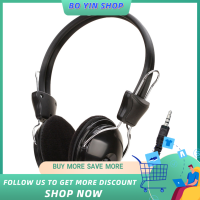 Over-ear Headphones Earphones with Cable 3.5mm Plug for Computer Laptop Music Listening Game Video Watching