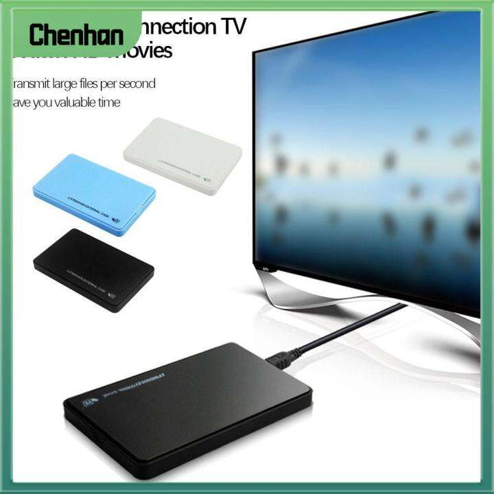CHENHAN254698 Lightweight 3TB Hard Drive Case USB 3.0 SATA External Hard Drive Case HDD SSD