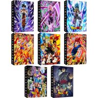 【LZ】wr0901737xinxin04 8 Model Dragon Ball Card Book Super Saiyan Goku Gohan Vegeta Large Capacity Anime Game Collection Card Album Book Gift Toys